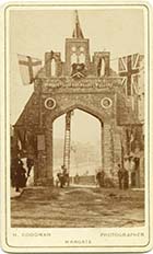 Celebratory Archway at Upper Marine Terrace